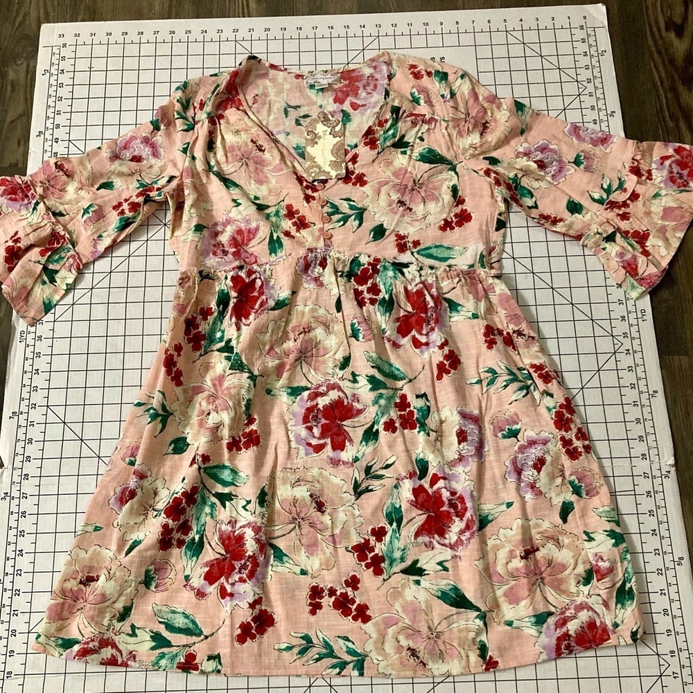 NWT Band of‎ Gypsies Women’s Size XL Floral Print Dress